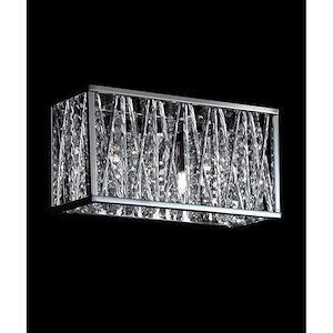 Terra - 2 Light Bath Vanity in Metropolitan Style - 11 Inches Wide by 5.5 Inches High - 383146