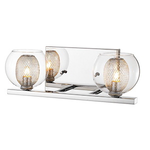 Auge - 2 Light Bath Vanity in Retro Style - 13.78 Inches Wide by 4.92 Inches High - 440440