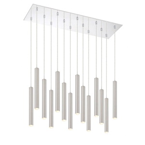 Forest - 70W 14 LED Island/Billiard in Modern Style - 16 Inches Wide by 12 Inches High - 1222904