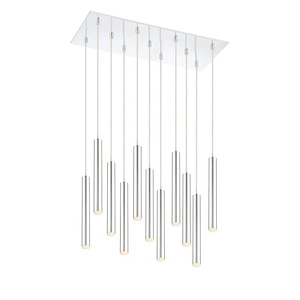 Forest - 70W 14 LED Island/Billiard in Modern Style - 16 Inches Wide by 12 Inches High - 1223051