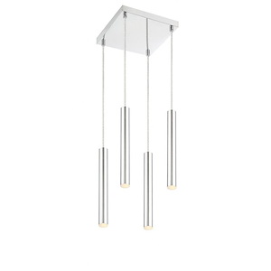 Forest - 70W 14 LED Island/Billiard in Modern Style - 16 Inches Wide by 12 Inches High - 1223006