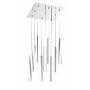 Forest - 70W 14 LED Island/Billiard in Modern Style - 16 Inches Wide by 12 Inches High - 1223007