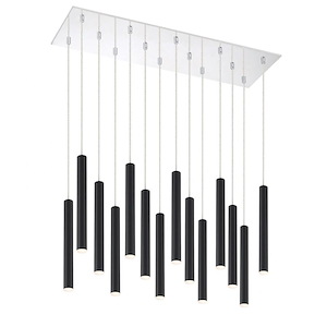 Forest - 70W 14 LED Island/Billiard in Modern Style - 16 Inches Wide by 12 Inches High - 1222908