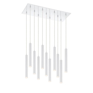 Forest - 70W 14 LED Island/Billiard in Modern Style - 16 Inches Wide by 12 Inches High - 1222912