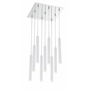 Forest - 70W 14 LED Island/Billiard in Modern Style - 16 Inches Wide by 12 Inches High - 1223062