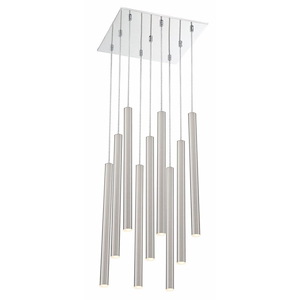 Forest - 70W 14 LED Island/Billiard in Modern Style - 16 Inches Wide by 24 Inches High - 1223038