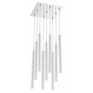 Forest - 70W 14 LED Island/Billiard in Modern Style - 16 Inches Wide by 24 Inches High - 1223040