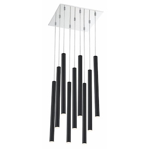 Forest - 70W 14 LED Island/Billiard in Modern Style - 16 Inches Wide by 24 Inches High - 1222961