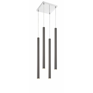 Forest - 70W 14 LED Island/Billiard in Modern Style - 16 Inches Wide by 24 Inches High - 1222927