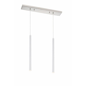Forest - 70W 14 LED Island/Billiard in Modern Style - 16 Inches Wide by 24 Inches High - 1223043