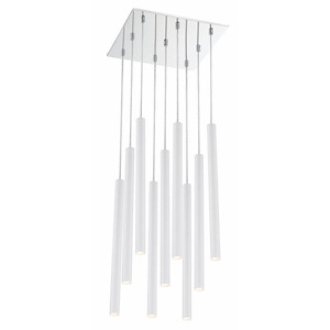 Forest - 70W 14 LED Island/Billiard in Modern Style - 16 Inches Wide by 24 Inches High - 1223044